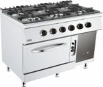 BASE 700 CUISINIERE A GAZ 6 BR. AVEC FOUR À GAZ