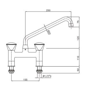1s.3045.05.K23 installation diagram rev. 1.0 (20090513)
