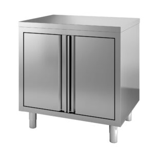 700 TABLE EN INOX PORTE À TAMBOUR 800