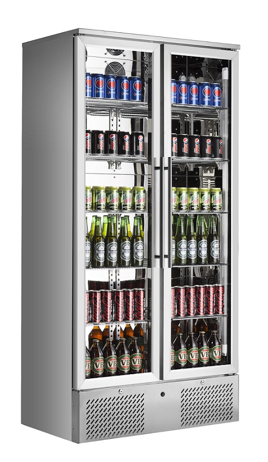 RÉFRIGÉRATEUR DE BAR HAUTE 458 L INOX