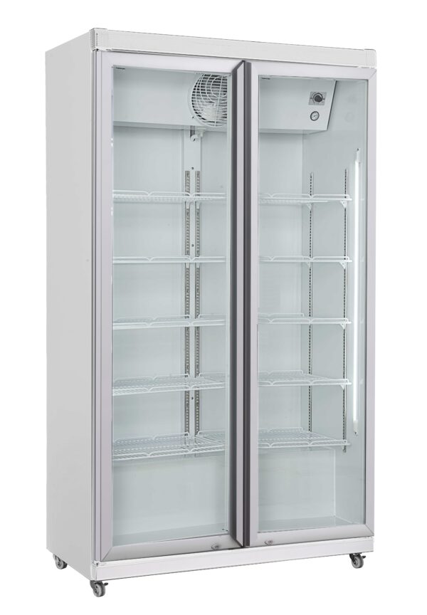 RÉFRIGÉRATEUR 2 PORTES EN VERRE AVL-785R