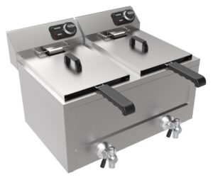 FRITEUSE POSABLE ÉLECTRIQUE 2X8L 2X3KW