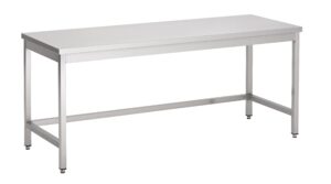 600 TABLE EN INOX  ESSOUS OUVERT 800