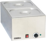 Bain-marie avec 2 x GN 1/2