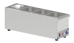 Bain-marie à sauce 4 x GN 1/6 compact