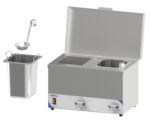 Bain-marie à sauce compact 2 cuves