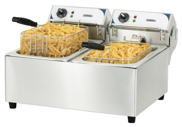 Friteuse électrique 2 x 10 litres