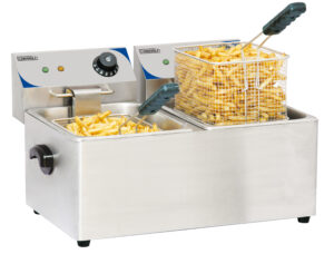 Friteuse électrique 2 x 4 litres