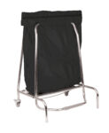 Porte sac poubelle inox 80L