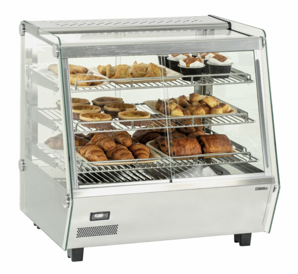 Vitrine chauffante 125L