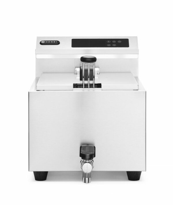 Friteuse Profi Line avec robinet de vidange numérique - 8 l