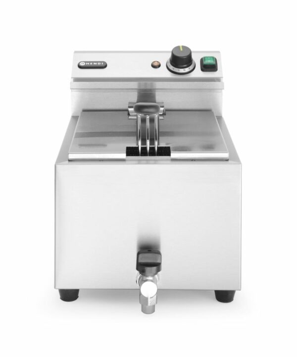 Friteuse Profi Line avec robinet de vidange - 8 l