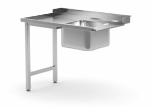 Table de chargement pour lave-vaisselle avec évier