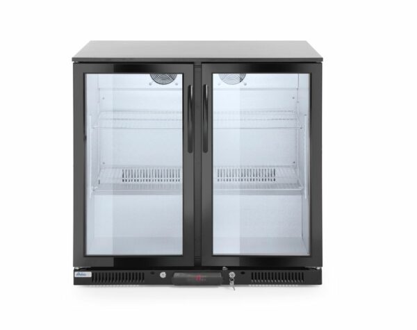 Arrière de bar réfrigèré double portes 198L