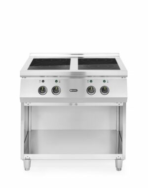 Cuisinière à induction avec 4 foyers