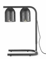 Portique chauffe-plat avec 2 lampes infrarouges