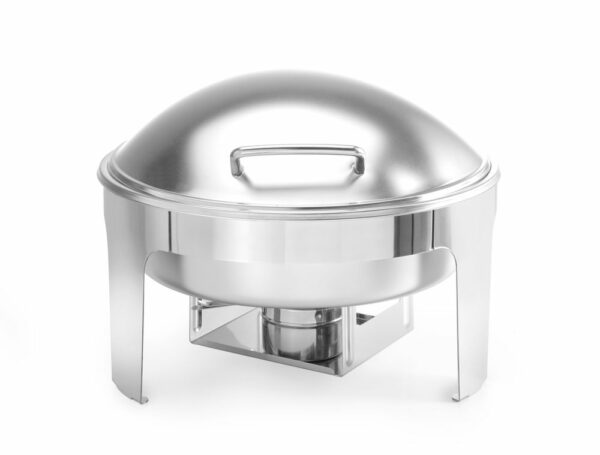 Chafing dish rond finition satiné