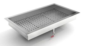 BAC À GLACE PILÉE INTÉGRÉ 3/1GN