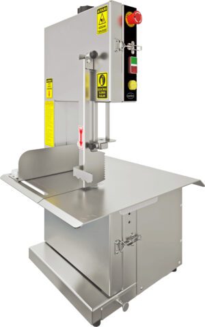 SCIE À RUBAN 230V - STRUCTURE INOX