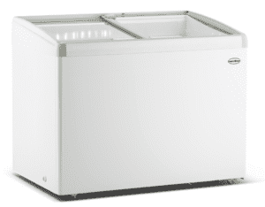 CONGÉLATEUR BAHUT COUVERCLE EN VERRE LOTTE 336L