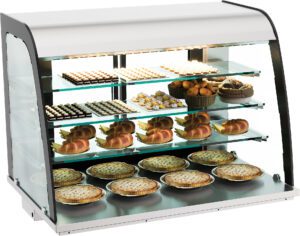 DROP-IN VITRINE NEUTRE 140L OUVERT