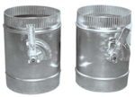 SOUPAPE D'ALUMINIUM Ø 200
