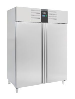 CONGÉLATEUR EN ACIER INOX 2 PORTES 1400L ENERGY LINE