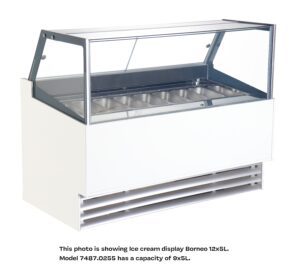 VITRINE À CREME GLACÉE PHUKET 9X5L