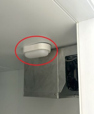 LAMPE POUR CHAMBRE FROIDE POSITIVE/NEGATIVE 7489