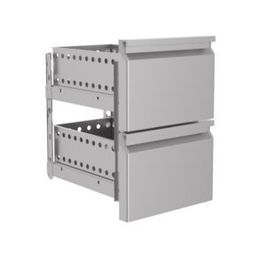 BLOC DE TIROIRS 1/2 STANDARD Combisteel donne pas de garantie sur le montage du kit tiroirs