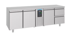 700 TABLE RÉFRIGÉRÉE 3 PORTES ET 2 TIROIRS MONOBLOCK ENERGY LINE