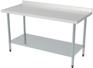 700 PLAN DE TRAVAIL ÉTAGÈRE BORD RELEVÉ DÉMONTABLE 1200