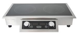 DROP-IN CUISINIÈRE À INDUCTION 2 ZONES CONVIENT UNIQUEMENT AUX POÊLES À INDUCTION