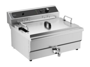 FRITEUSE POSABLE ÉLECTRIQUE 25L - AVEC ROBINET DE VIDANGE