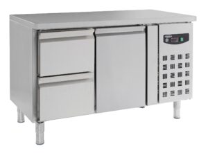 700 TABLE RÉFRIGÉRÉE 1 PORTE ET 2 TIROIRS