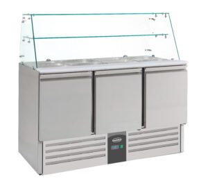 SALADETTE RÉFRIGÉREE AVEC VERRE 3 PORTES