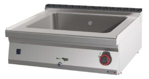 Bain-marie GN 2/1 200 mm avec vanne de vidange 80