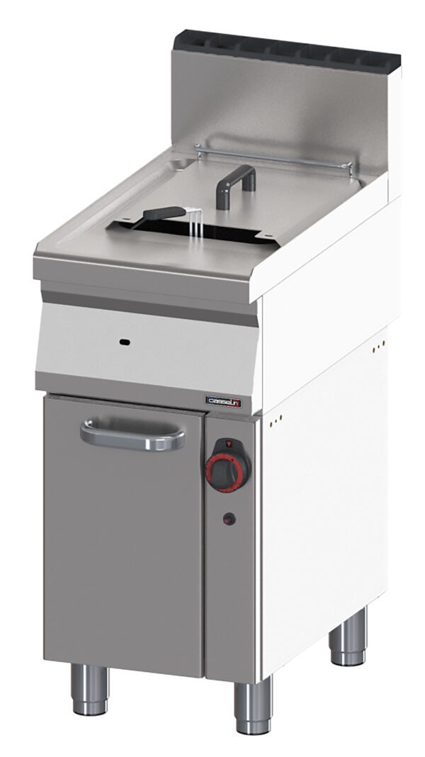 Friteuse gaz avec soubassement 15 litres 40