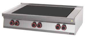 Fourneau électrique à poser 6 plaques coup de feu 120