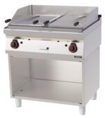 Grill pierre de lave double avec soubassement 80