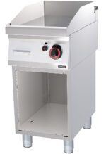Plaque à snacker Chrome Lisse avec soubassement Gaz 40