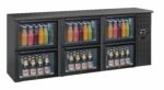 Arrière bar 3 x 2 tiroirs vitrés
