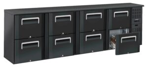 Arrière bar 4 x 2 tiroirs