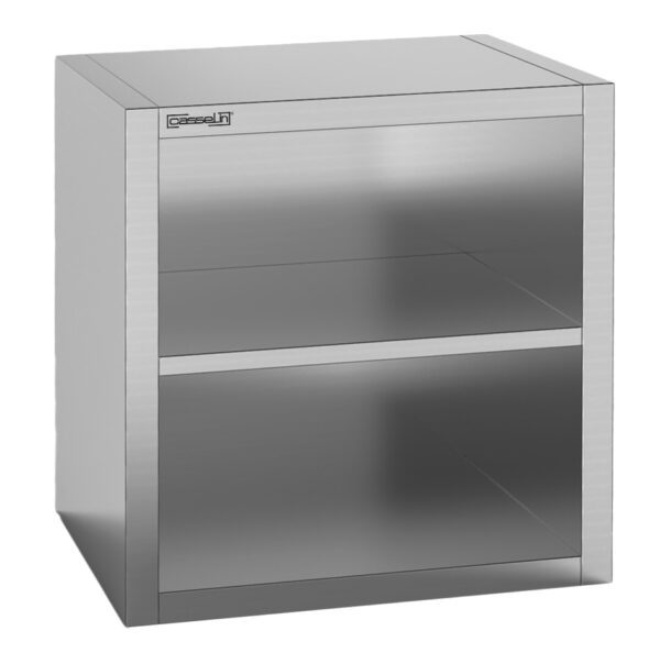 Armoire murale inox ouverte 800 mm - Matériel professionnel Casselin