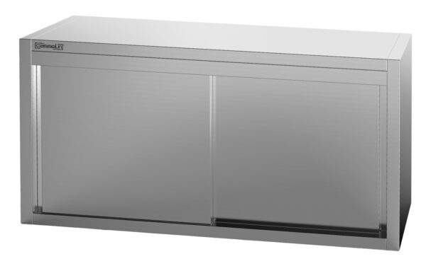 Armoire murale inox avec portes coulissantes 1400 mm - Matériel professionnel Casselin