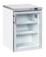 Armoire négative vitrée 200 L Blanche
