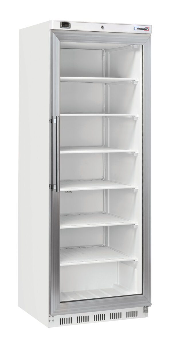 Armoire négative vitrée 400 L Blanche - Matériel professionnel Casselin