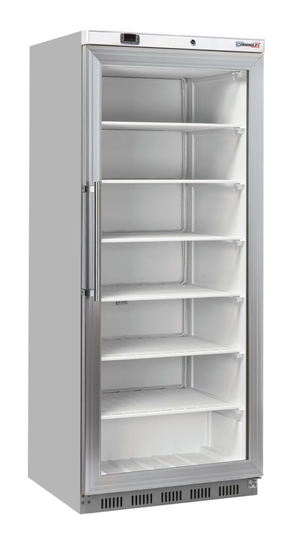 Armoire négative vitrée 600 L Inox - Matériel professionnel Casselin