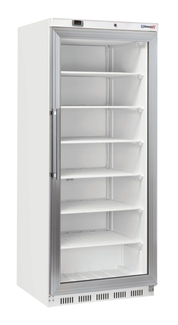 Armoire négative vitrée 600 L Blanche - Matériel professionnel Casselin