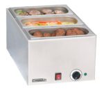 Bain-marie avec 3 x GN 1/3